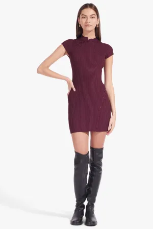 AINSLEY DRESS | PLUM