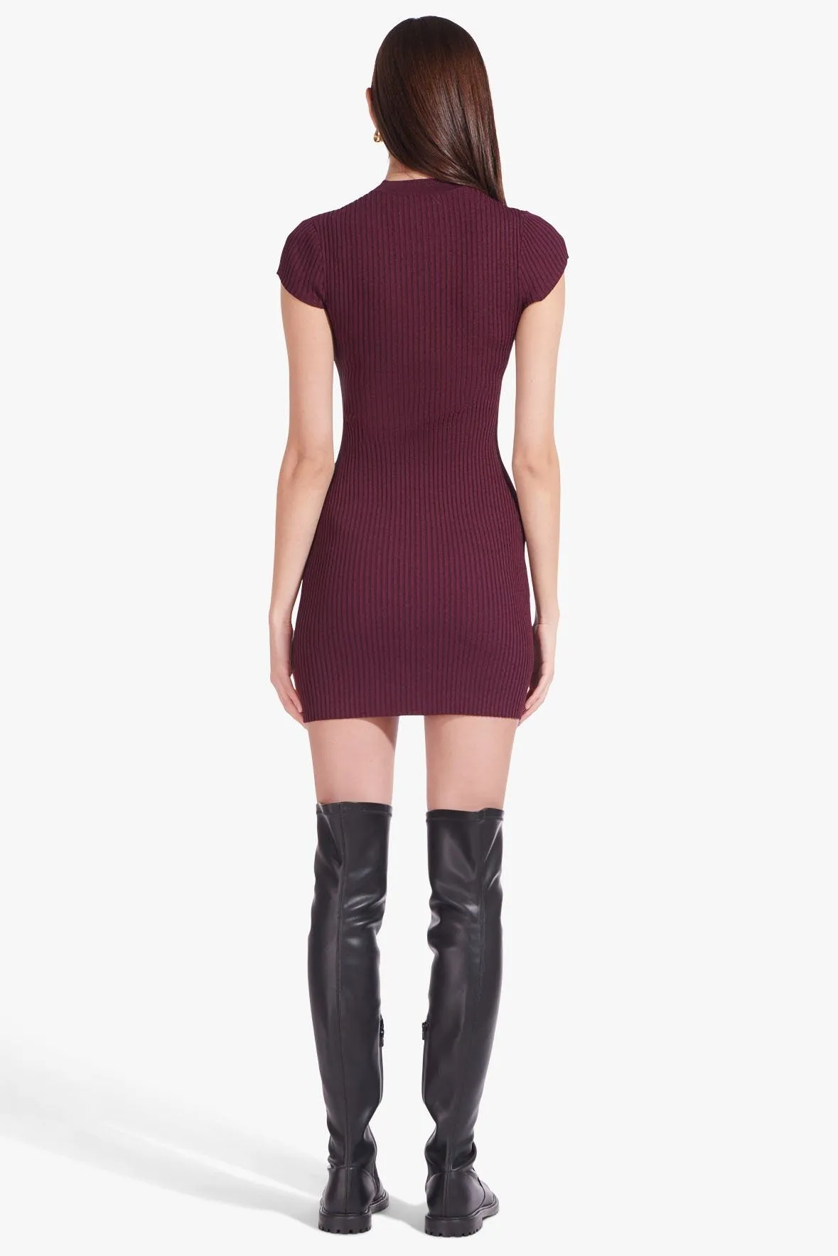 AINSLEY DRESS | PLUM