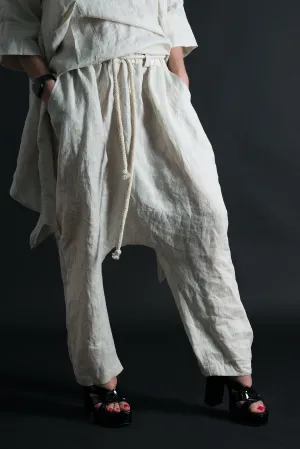 ALEXA Linen Harem Loose Pants