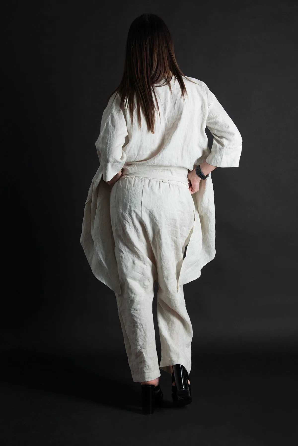 ALEXA Linen Harem Loose Pants