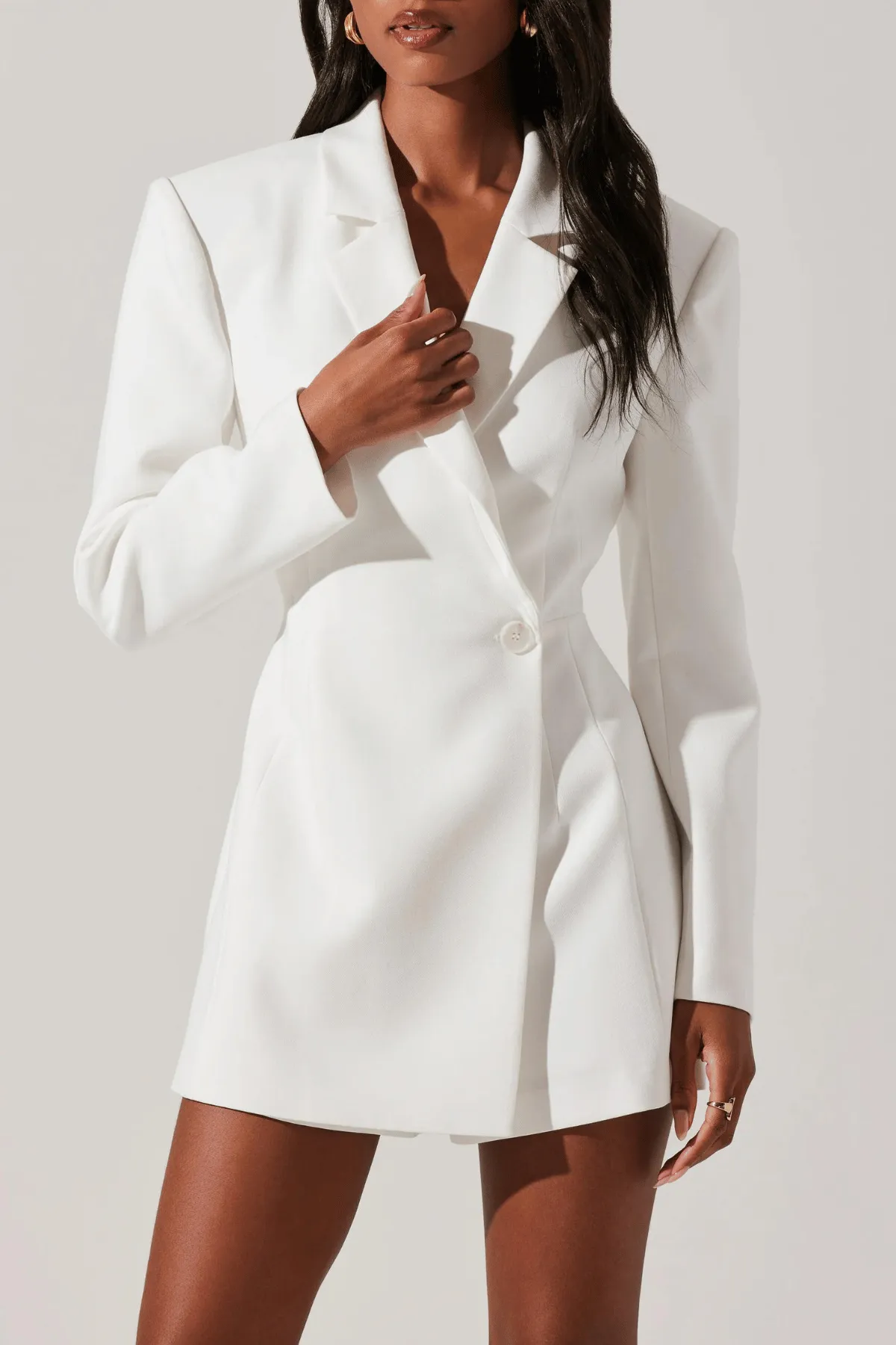 ASTR THE LABEL - CALLISTA FITTED BLAZER ROMPER