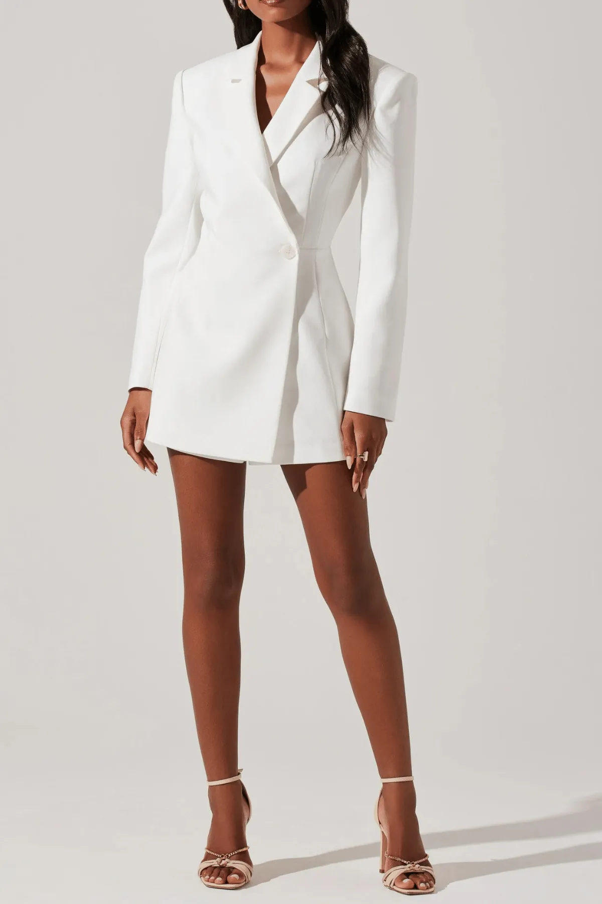 ASTR THE LABEL - CALLISTA FITTED BLAZER ROMPER