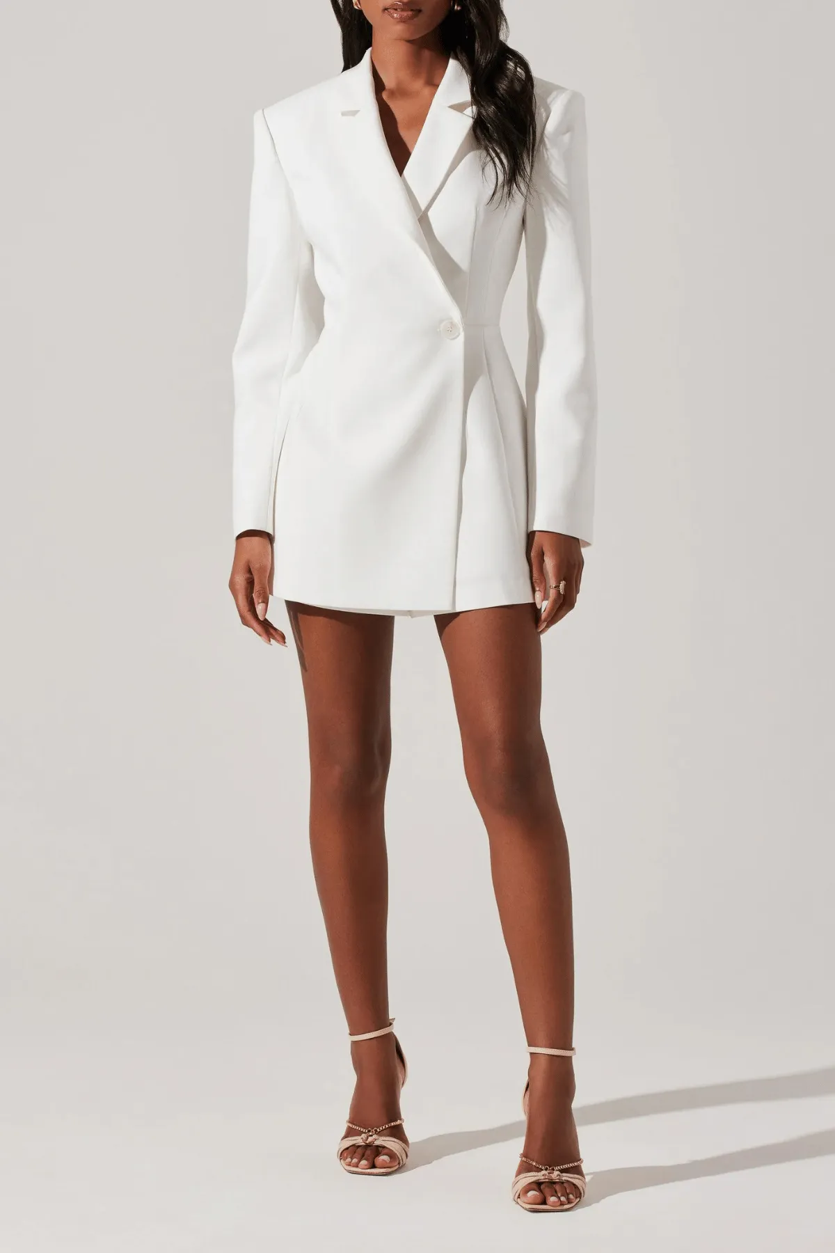 ASTR THE LABEL - CALLISTA FITTED BLAZER ROMPER