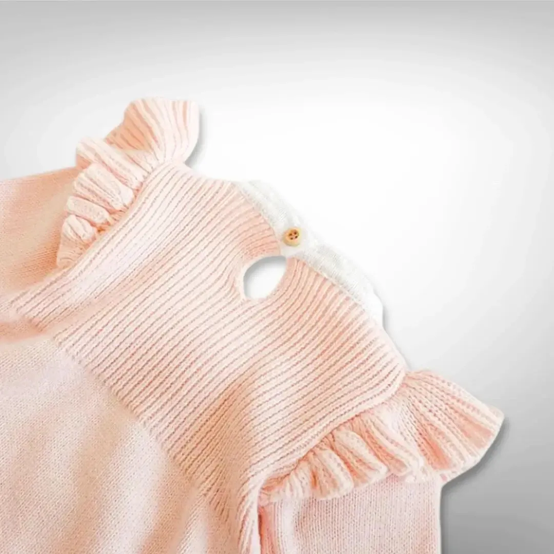 Ballerina Dreams Knit Romper (3-24M) 🎀