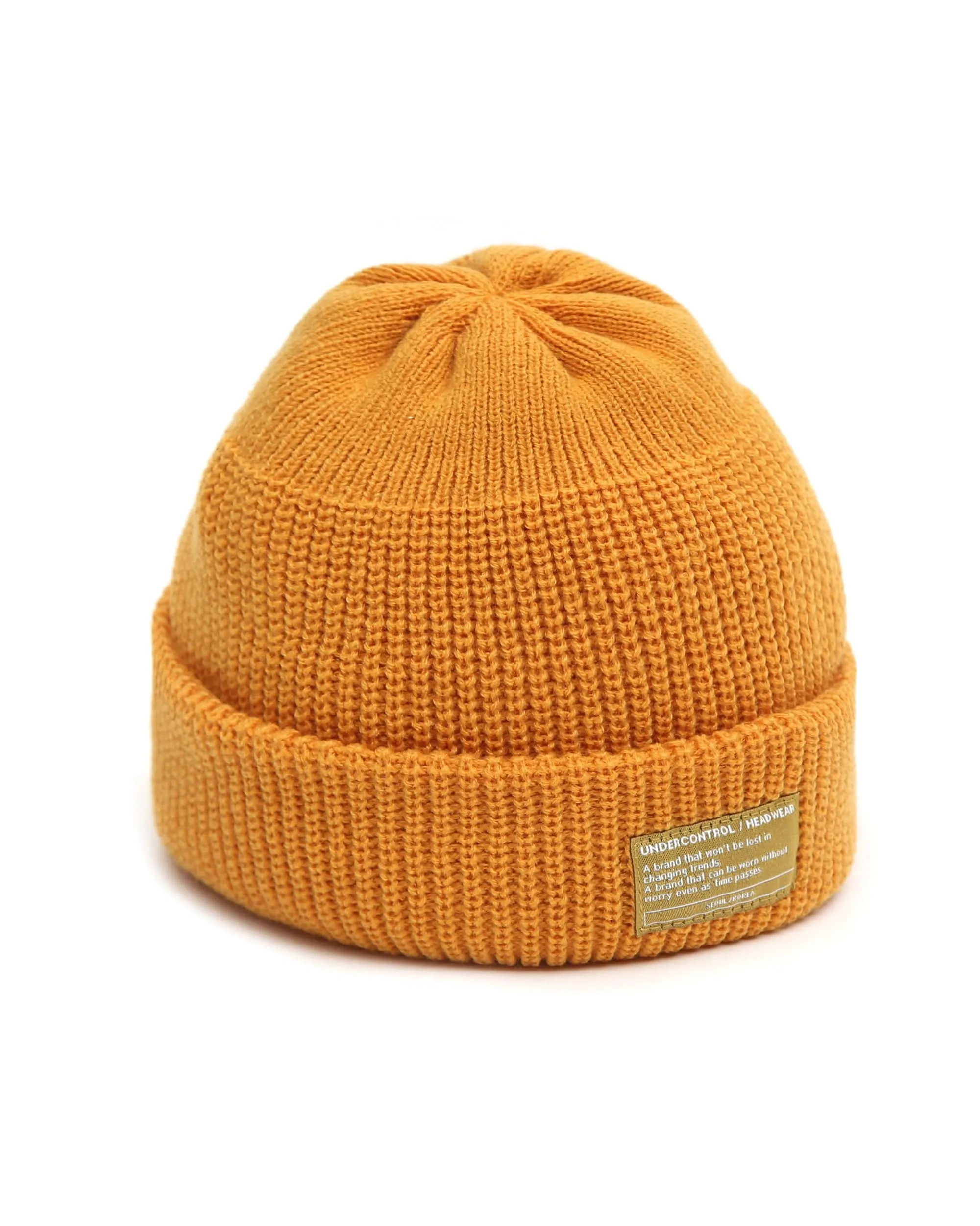 BEANIE / MONK FIT / MUSTARD