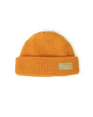 BEANIE / MONK FIT / MUSTARD