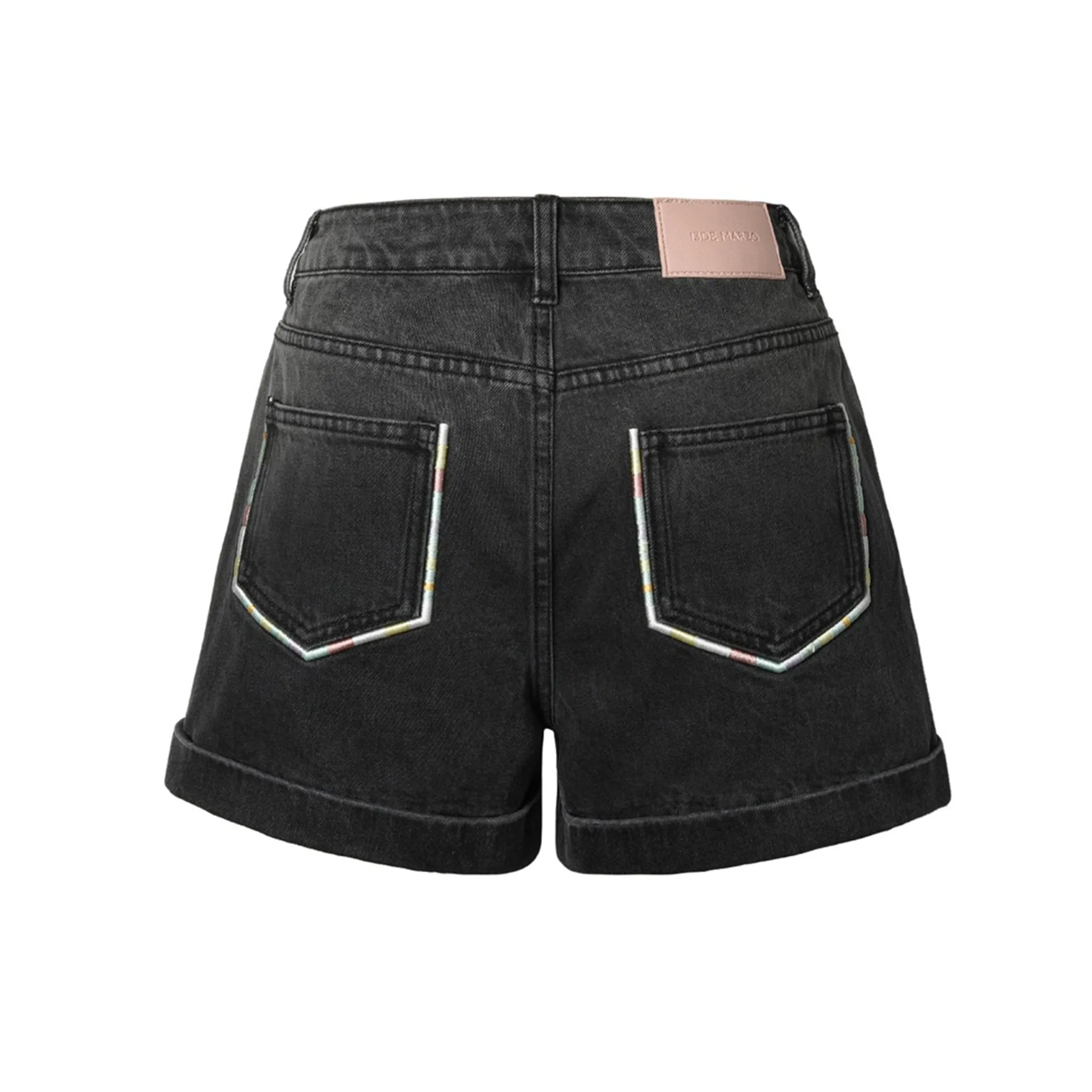 Bear Classic Denim Shorts in Black