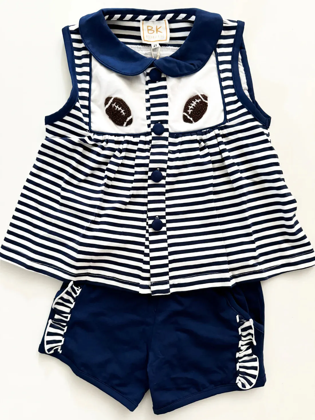 Because Kids - Girls Football Short Set