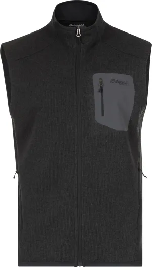 Bergans Men&#x27;s Kamphaug Knitted Vest  Dark Shadow Grey | Buy Bergans Men&#x27;s Kamphaug Knitted Vest  Dark Shadow Grey here | Outnorth