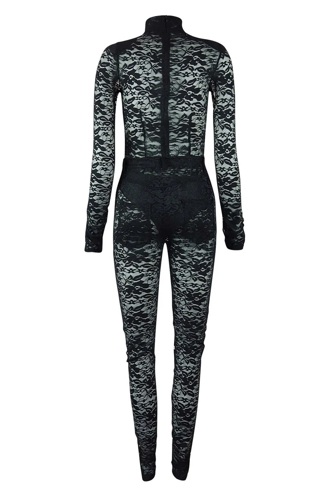 Bonita Lace Long Sleeve Bodysuit & Pants SET