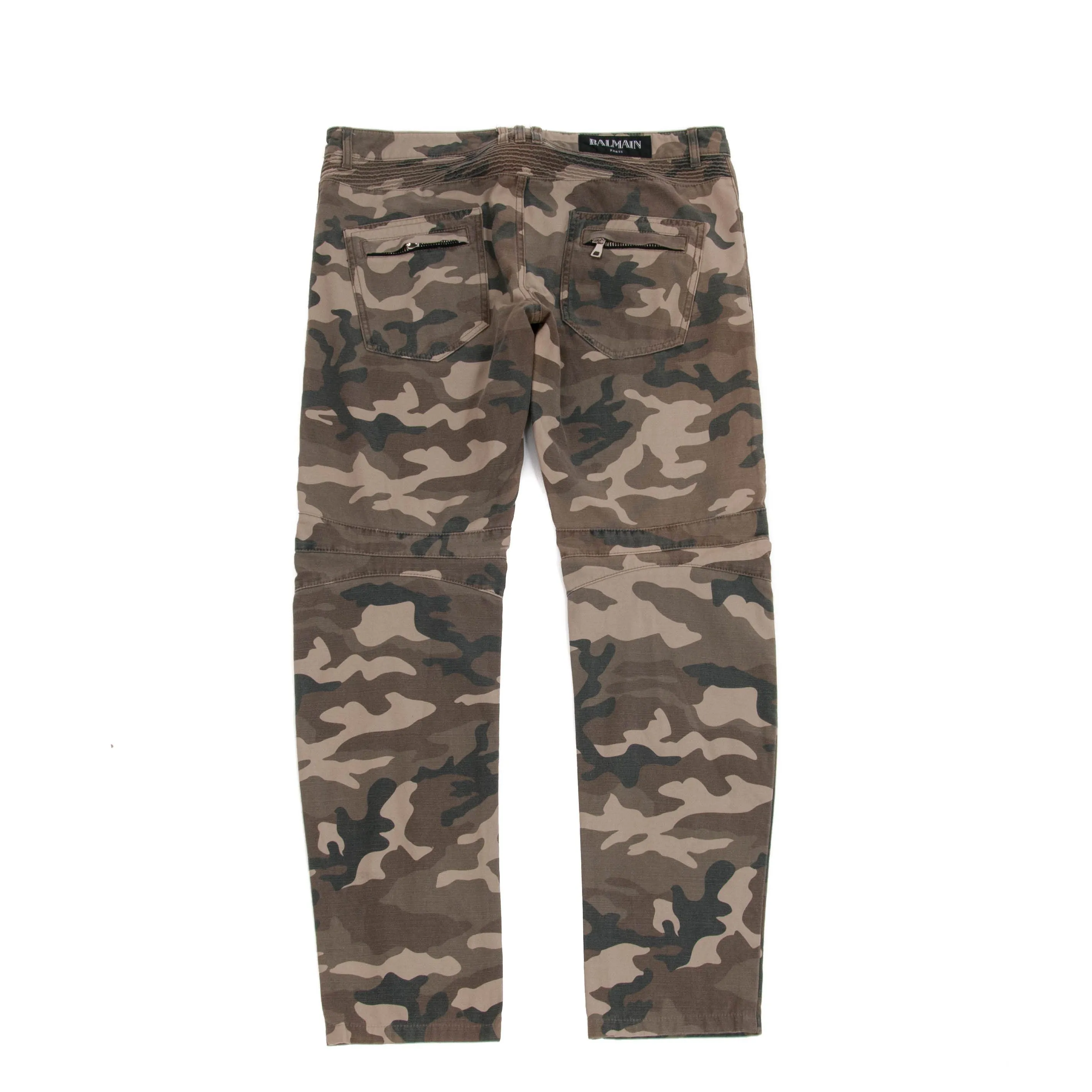 Camo Biker Jeans