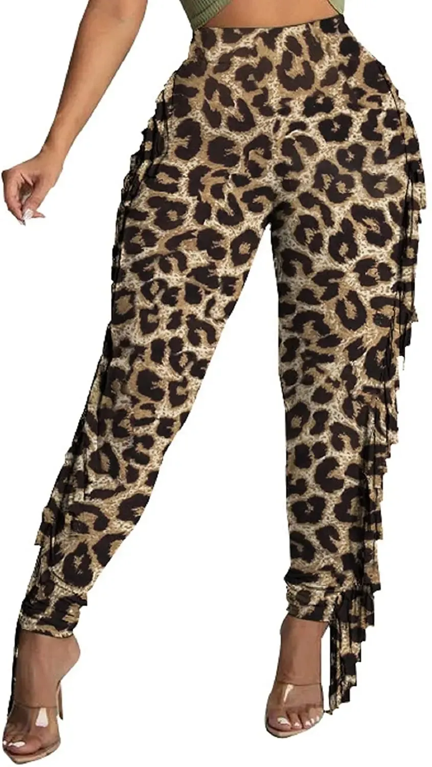 Camo Cargo Pants for Women with Pockets