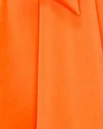 Casey Scuba Flare Dress | Tangerine