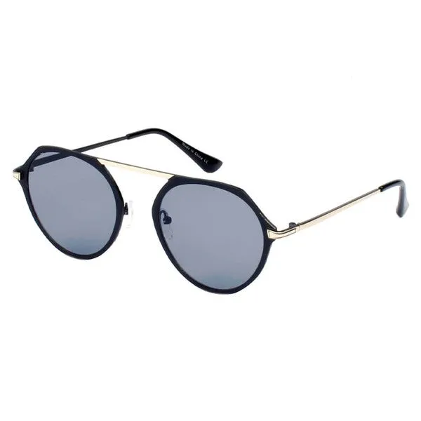 Classic Round Mirrored Fashion Sunglasses