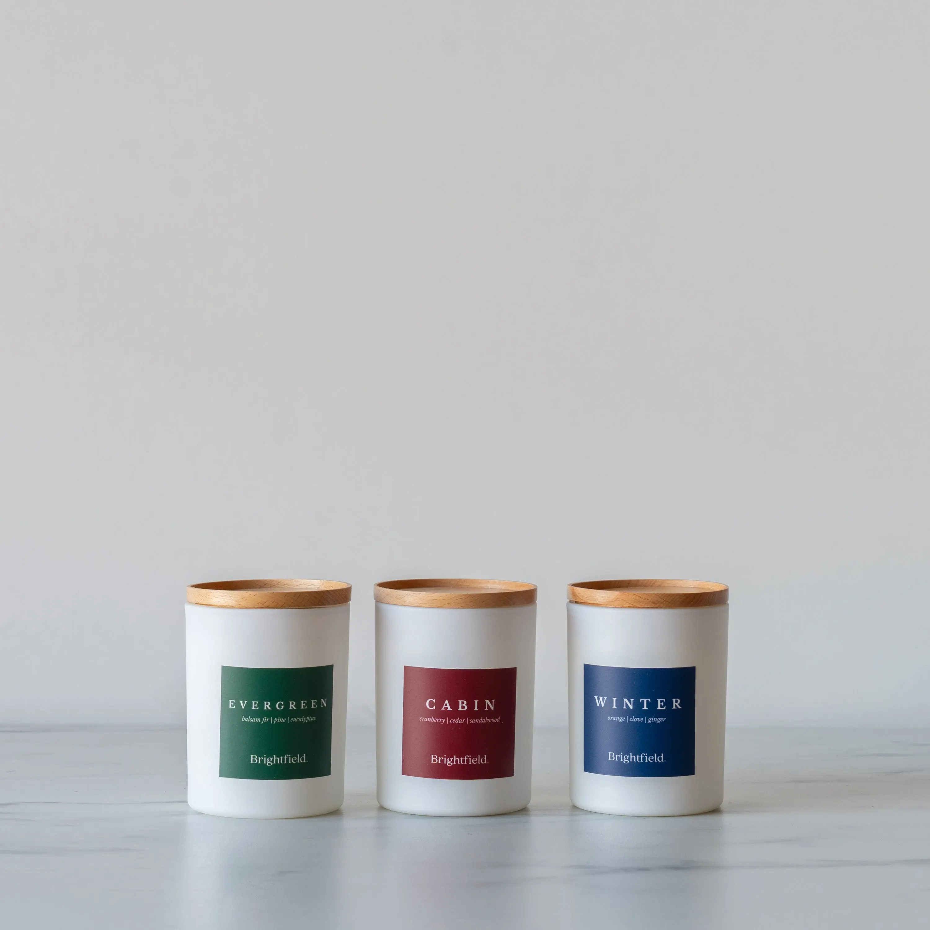 Classic Winter Candle by Brightfield