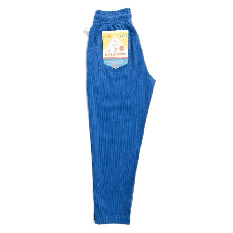 Cookman Chef Pants - Corduroy : Royal Blue