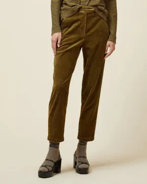 Corduroy Trousers  | Khaki