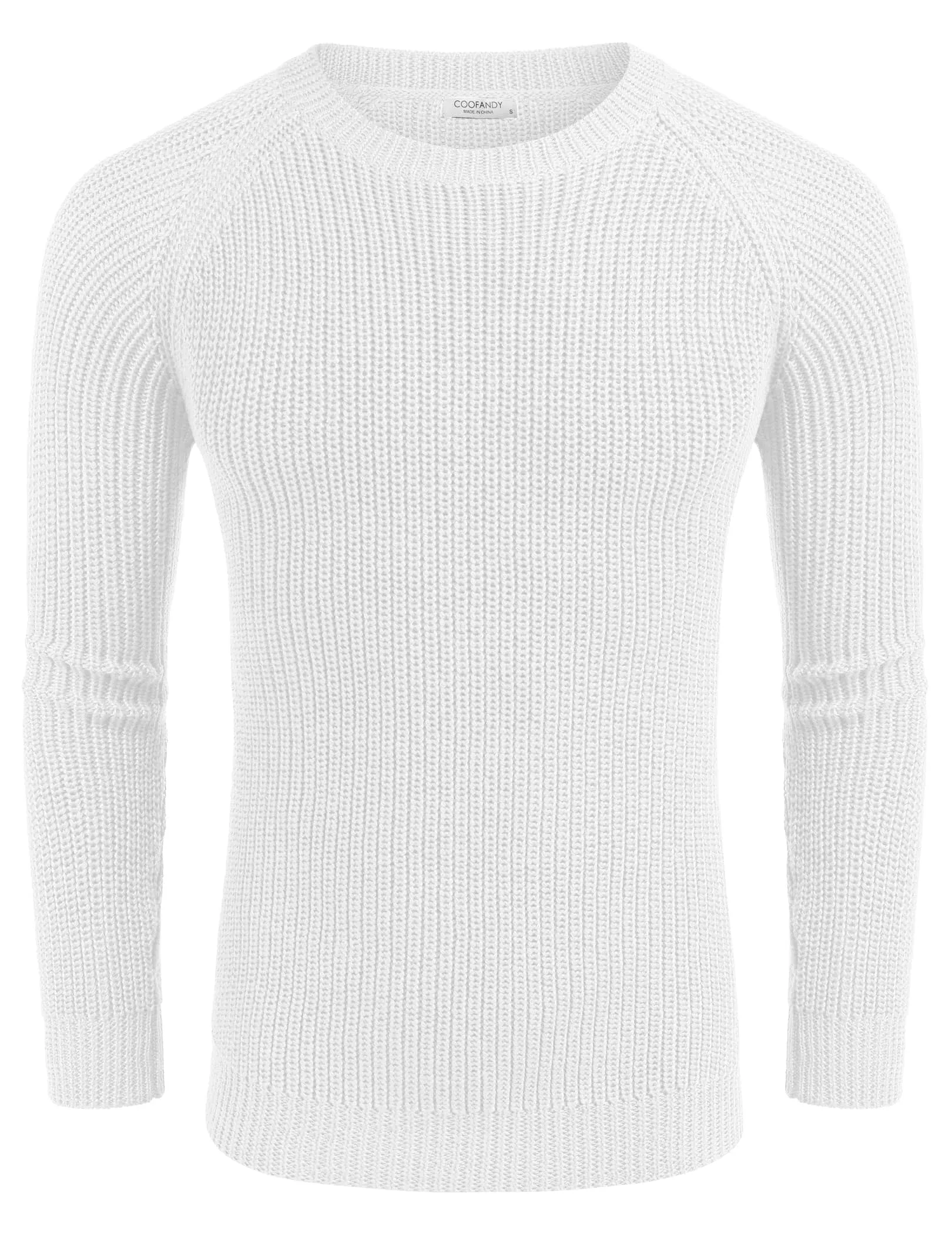 Crew Neck Slim Fit Knitted Pullover Sweater (US Only)