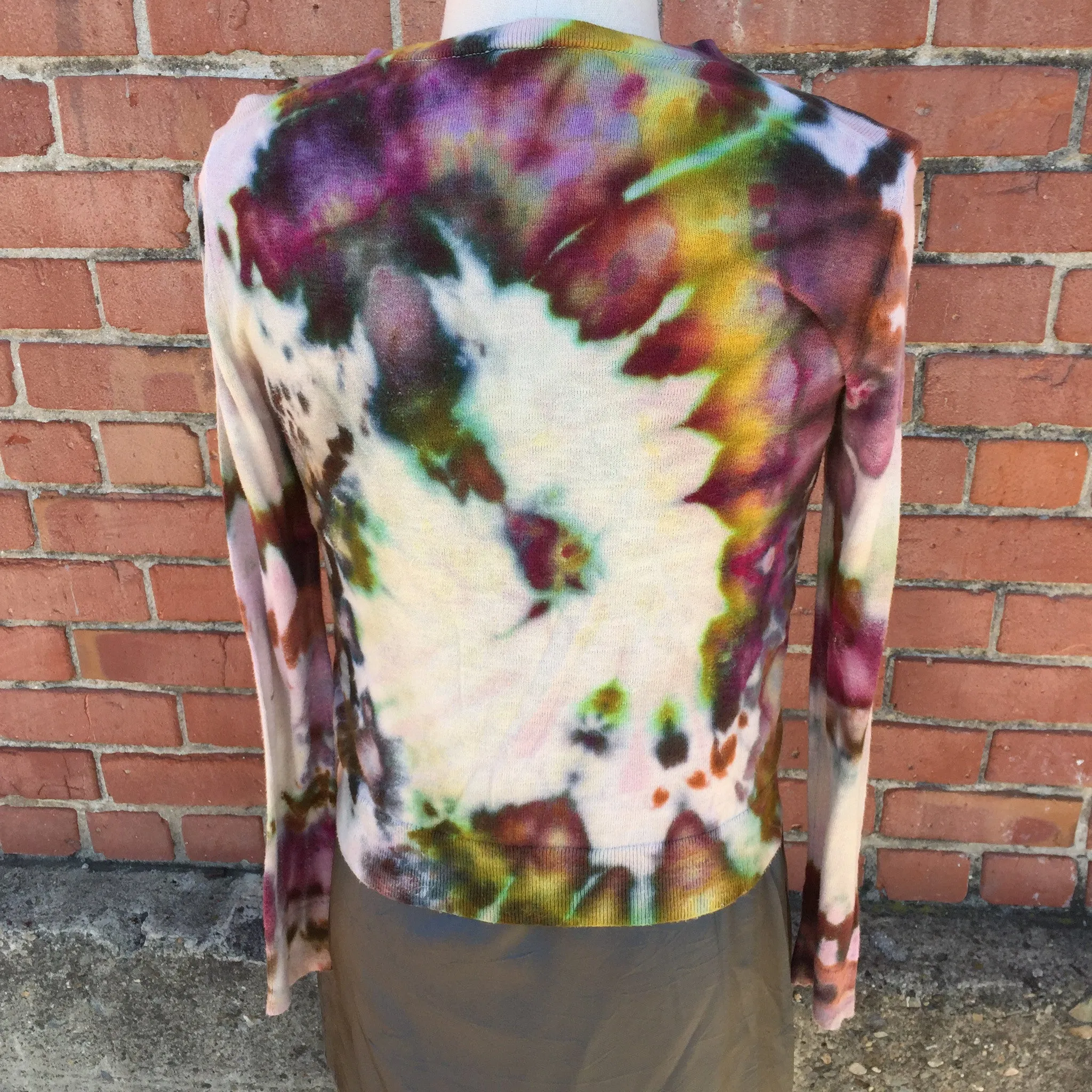 Festival Cardi Shibori Dyed by Sage Luxury