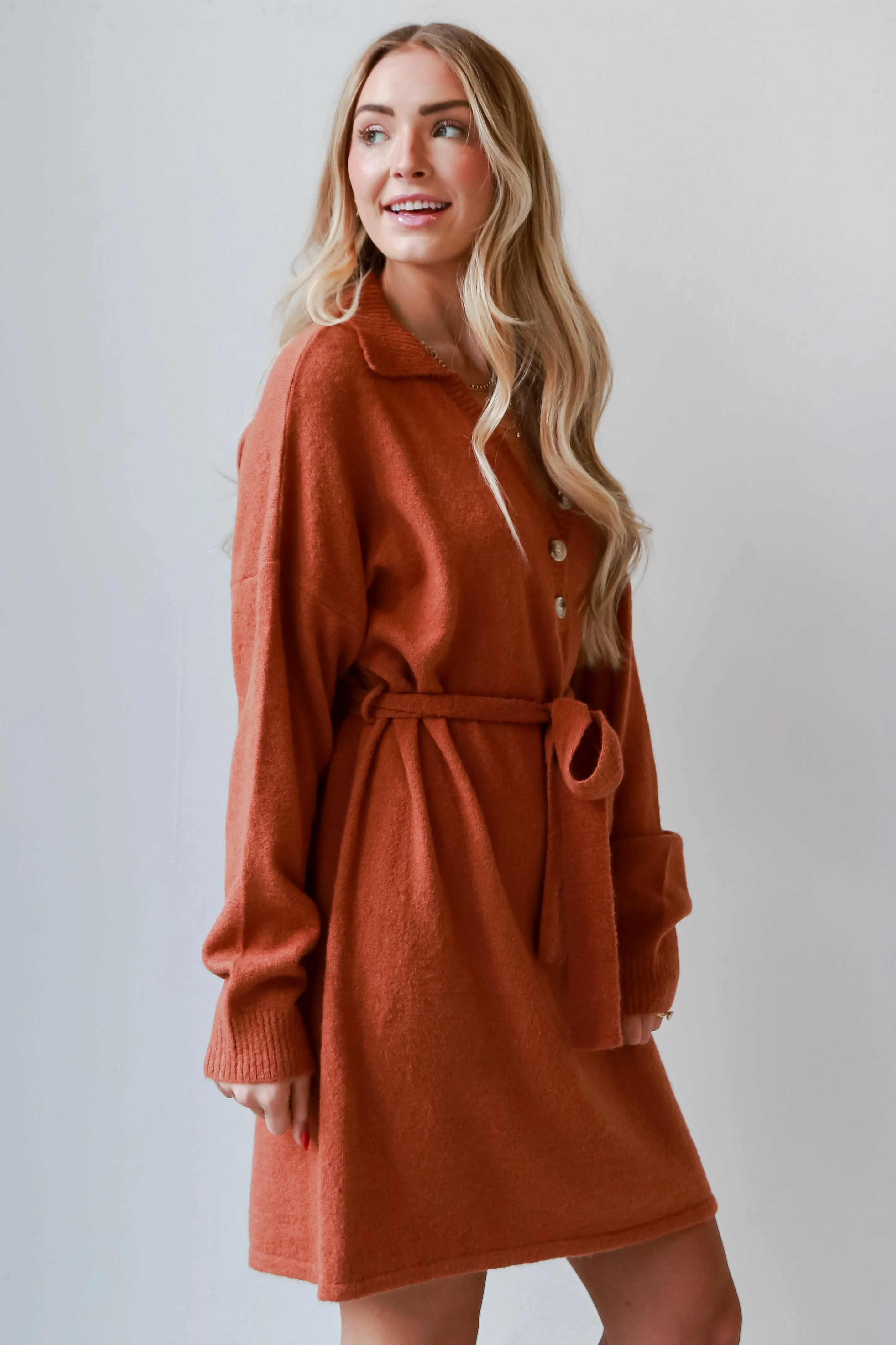 FINAL SALE - Feeling Adored Sweater Dress