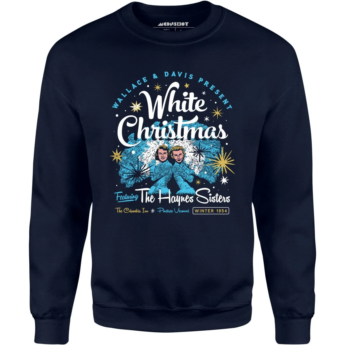 Haynes Sisters White Christmas 1954 - Unisex Sweatshirt