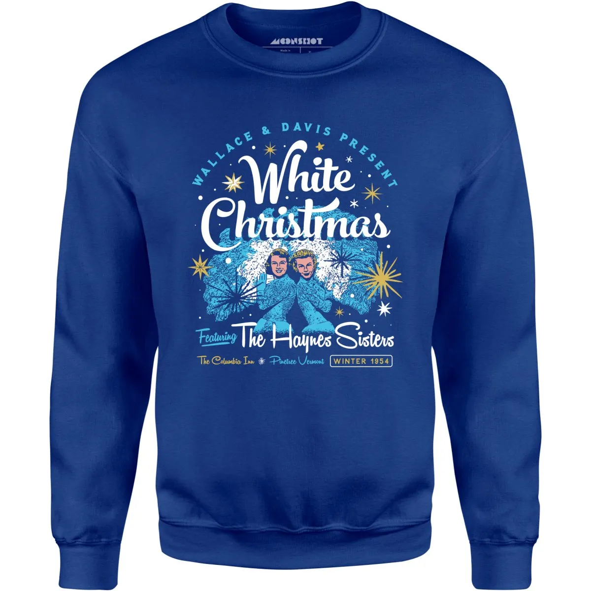 Haynes Sisters White Christmas 1954 - Unisex Sweatshirt