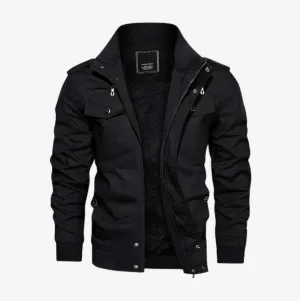 Herren - Winterjacke - Warmes Material - Stylische Outdoor-Bekleidung