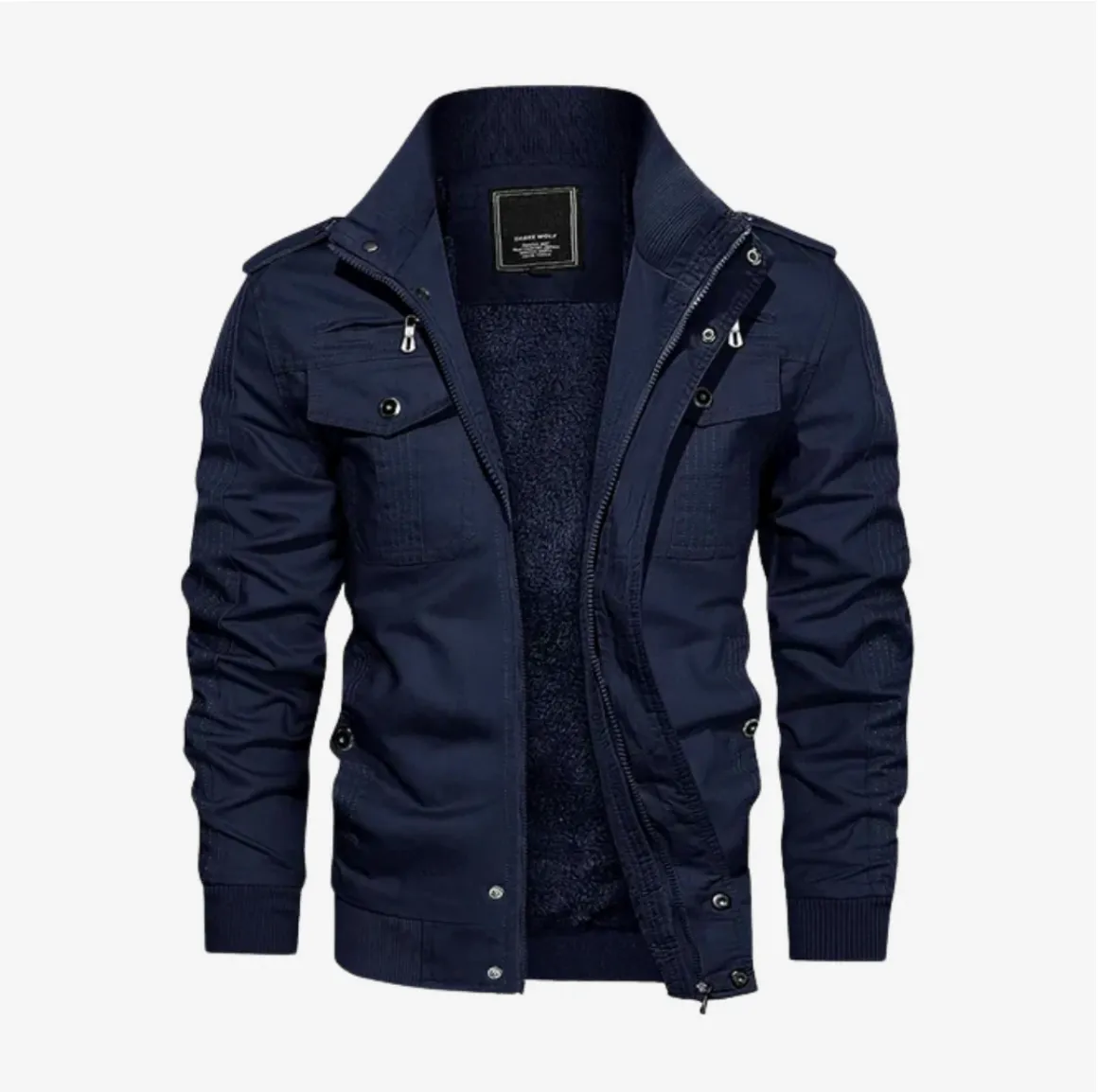 Herren - Winterjacke - Warmes Material - Stylische Outdoor-Bekleidung