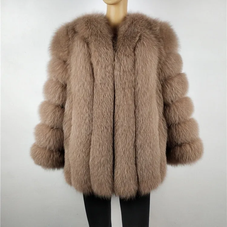 High-end Winter Warm Stylelong Fashion Luxury Coat