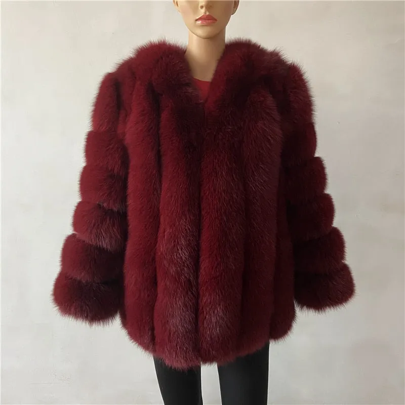 High-end Winter Warm Stylelong Fashion Luxury Coat