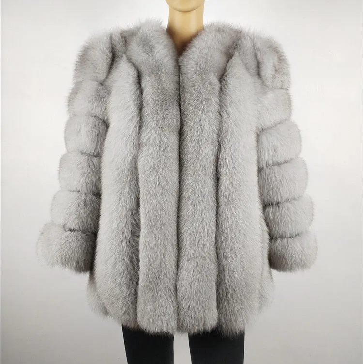 High-end Winter Warm Stylelong Fashion Luxury Coat