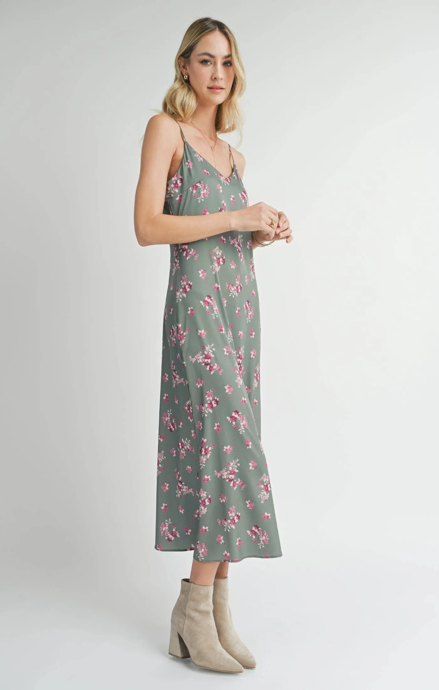 Hostess Slip Maxi Dress