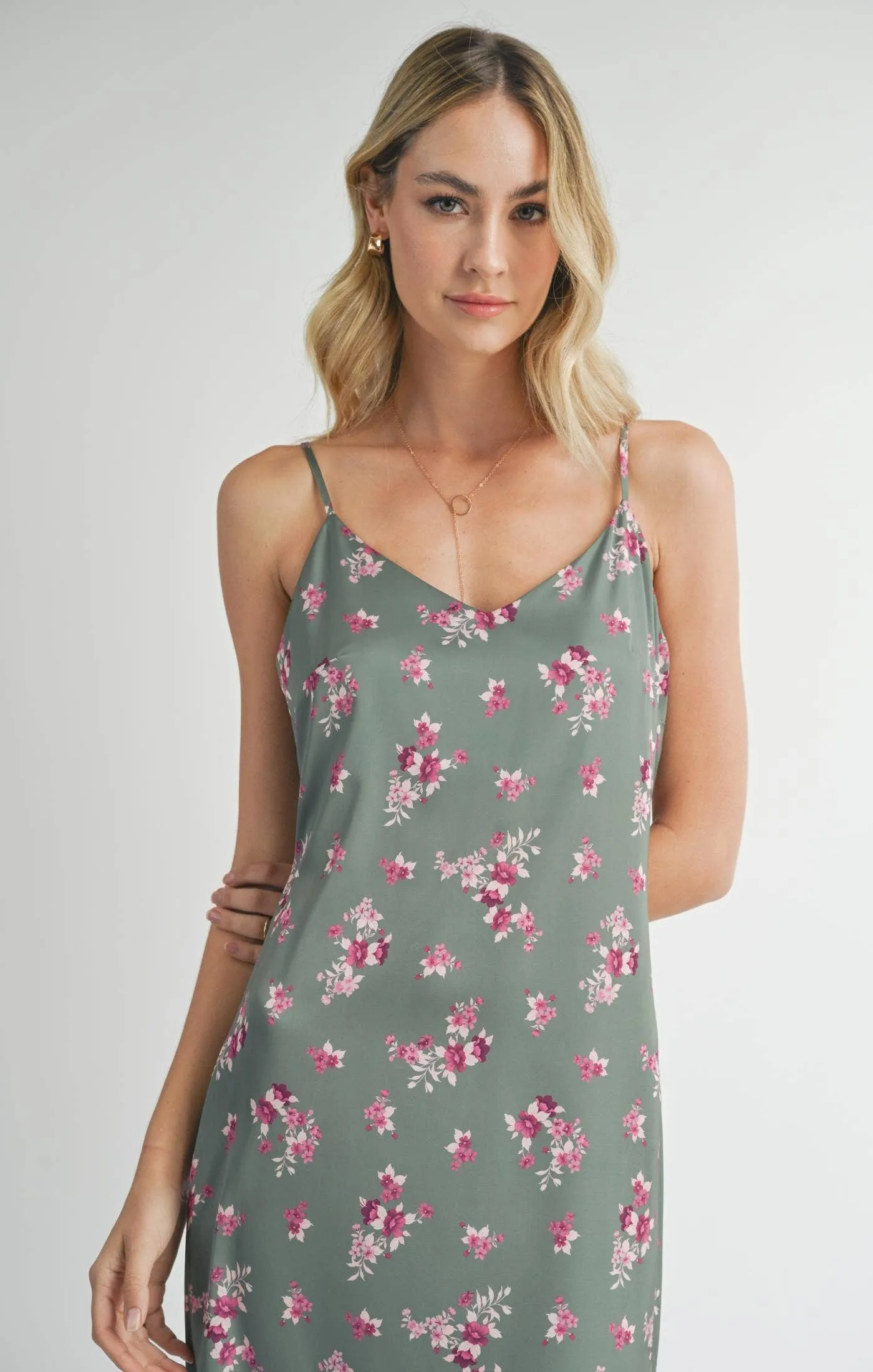 Hostess Slip Maxi Dress