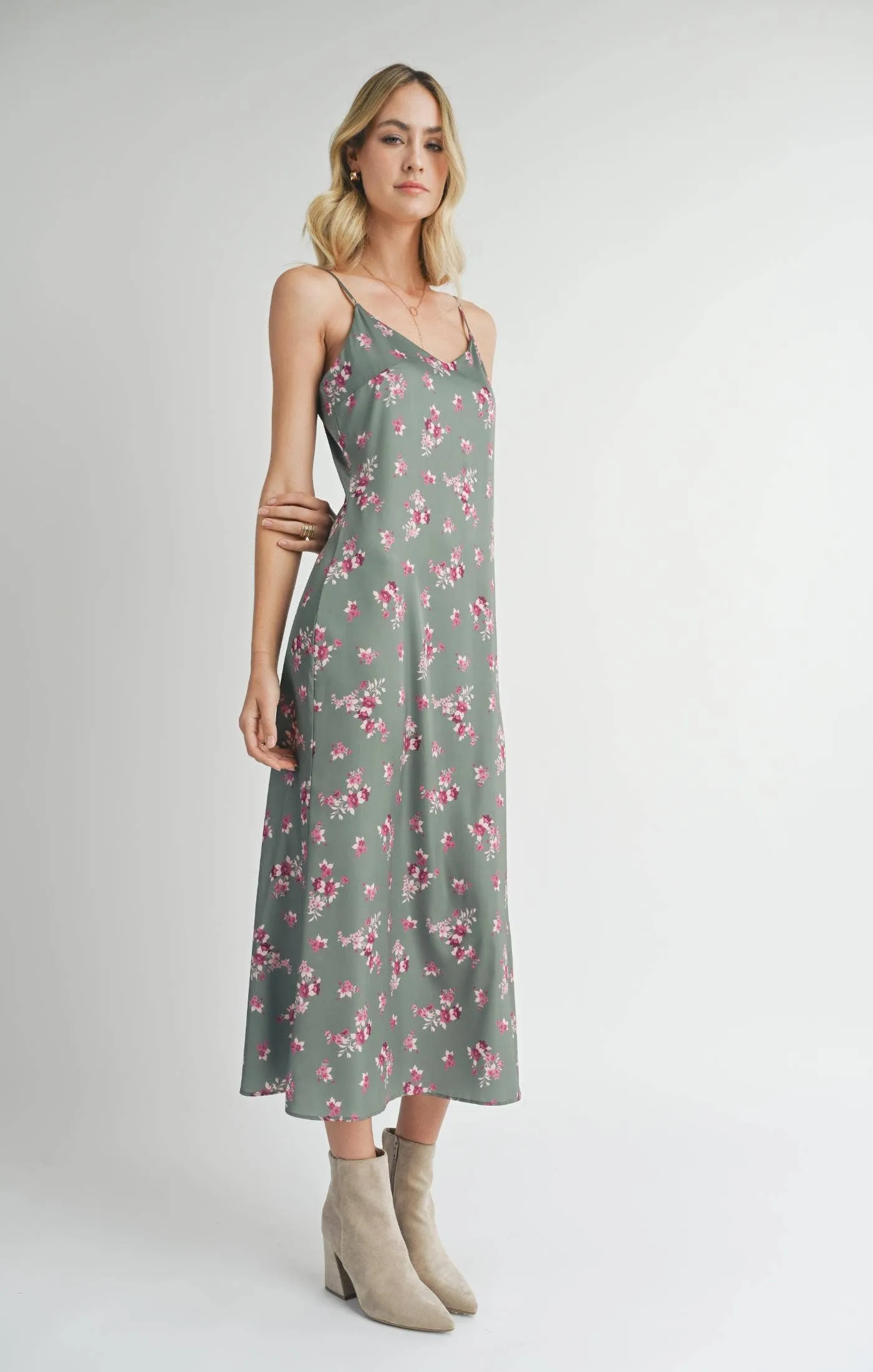 Hostess Slip Maxi Dress