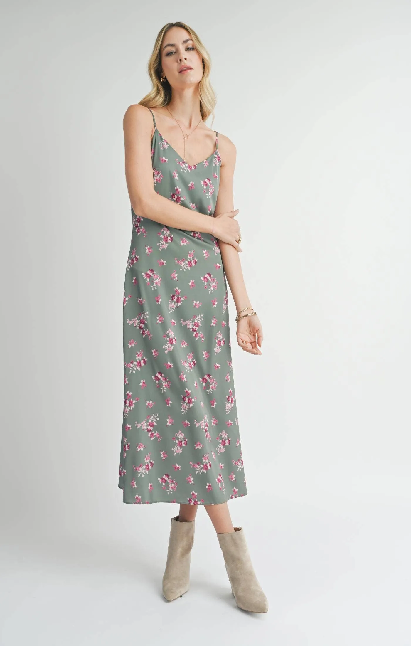 Hostess Slip Maxi Dress