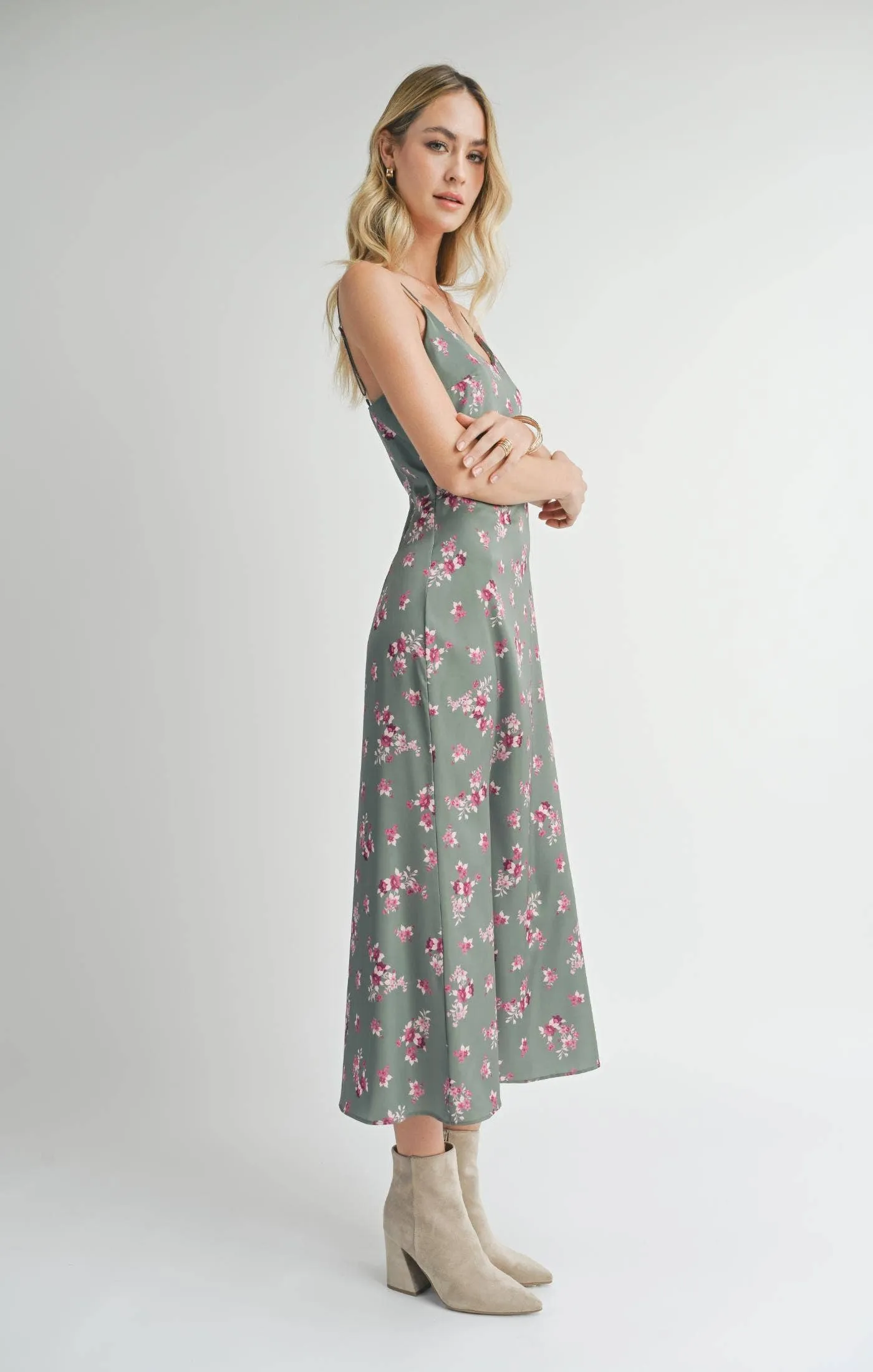 Hostess Slip Maxi Dress