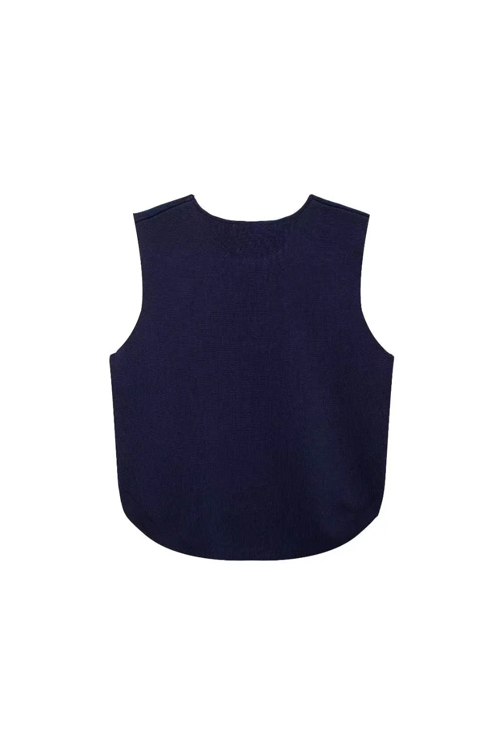 ‘Ivo’ Knitted Top with Side Buttons