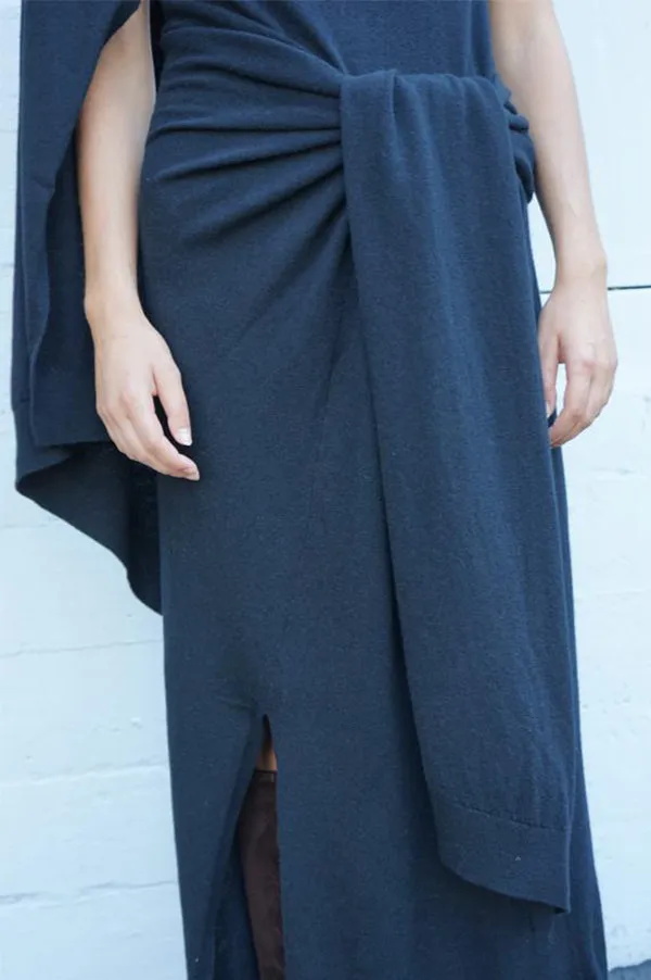 KAMAYA Draped Knit Runway Dress (Sold Out)