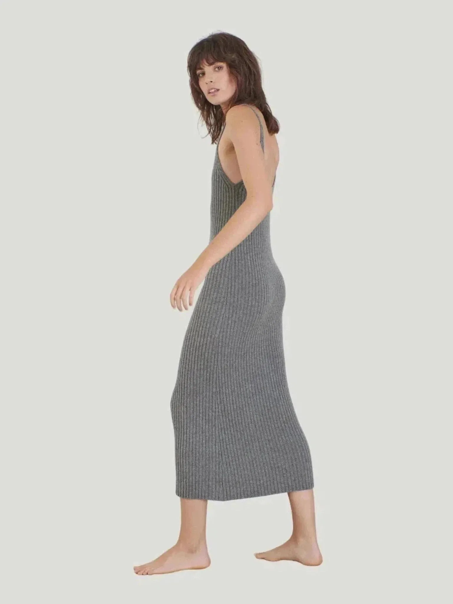 Leap Concept Cashmere Knit Dress