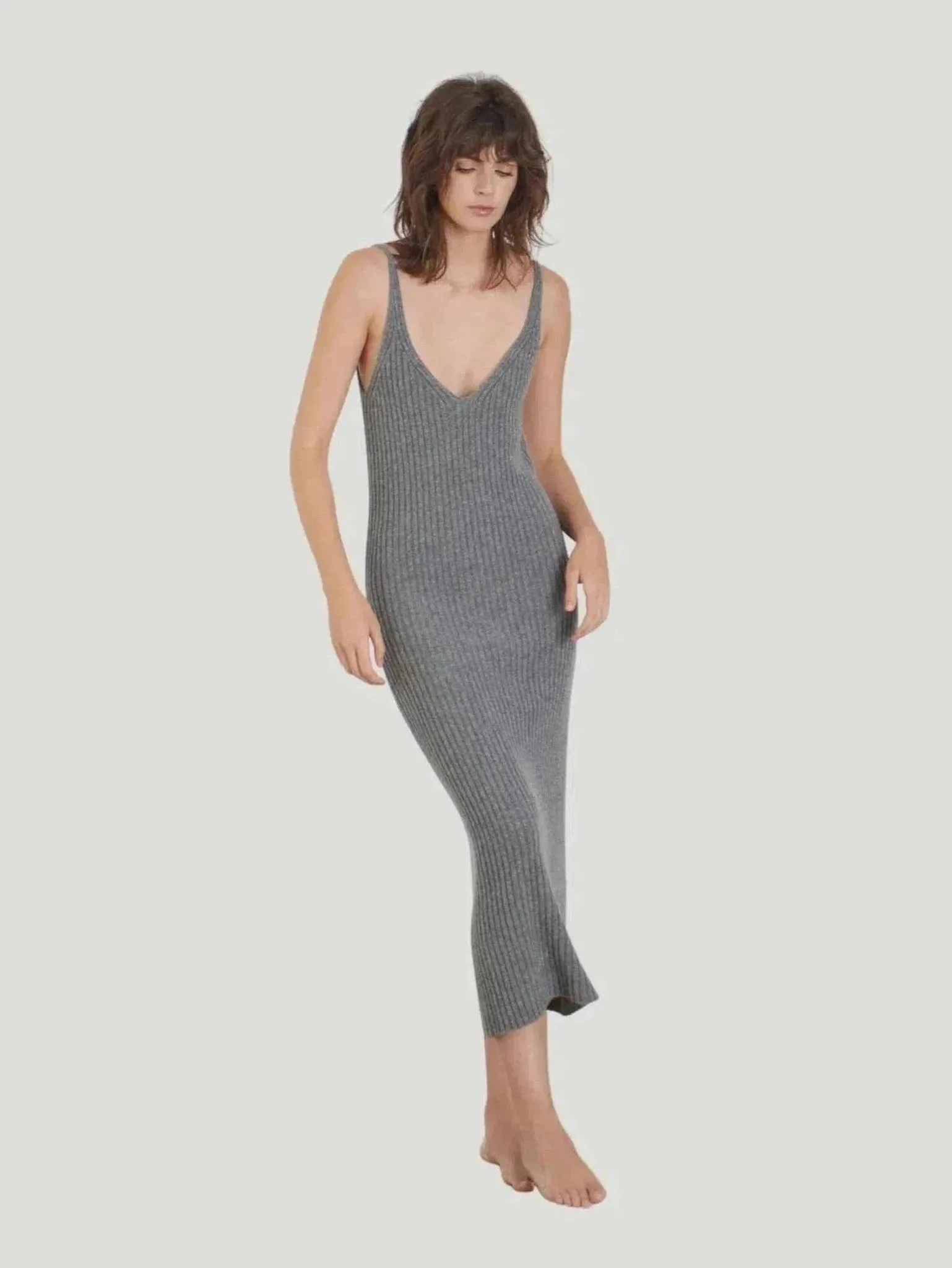 Leap Concept Cashmere Knit Dress