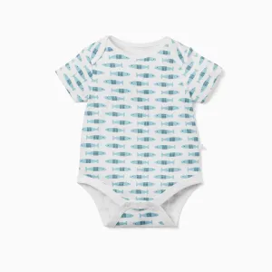 Little Fish Short Sleeve Bodysuit