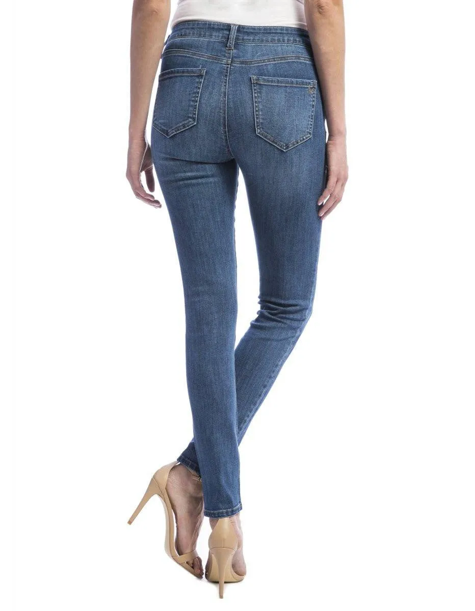 Liverpool Jeans Abby Skinny in Montauk Mid Blue