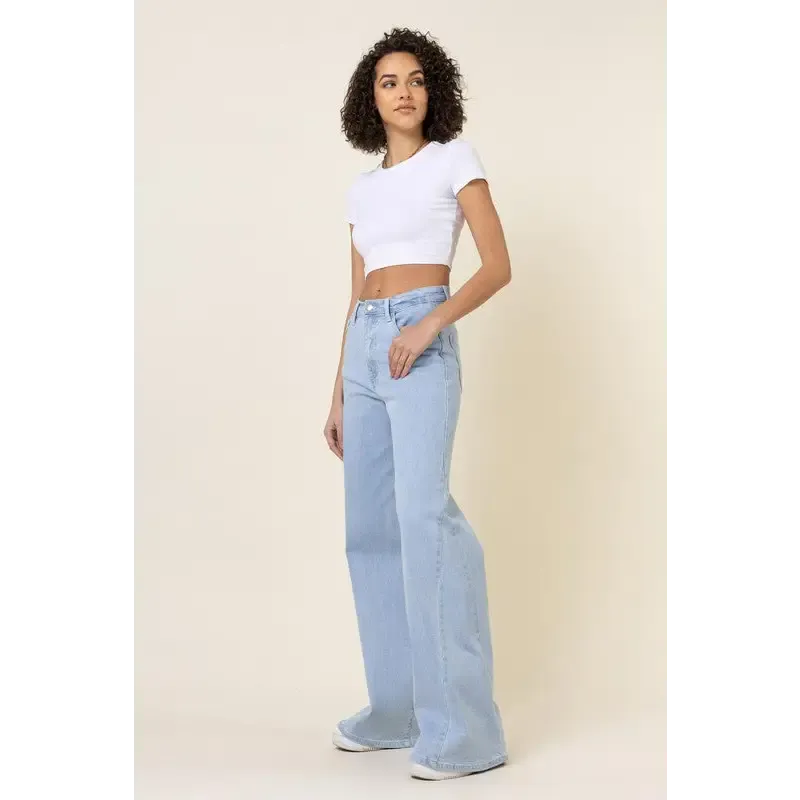 Low Rider Wide Leg Jeans