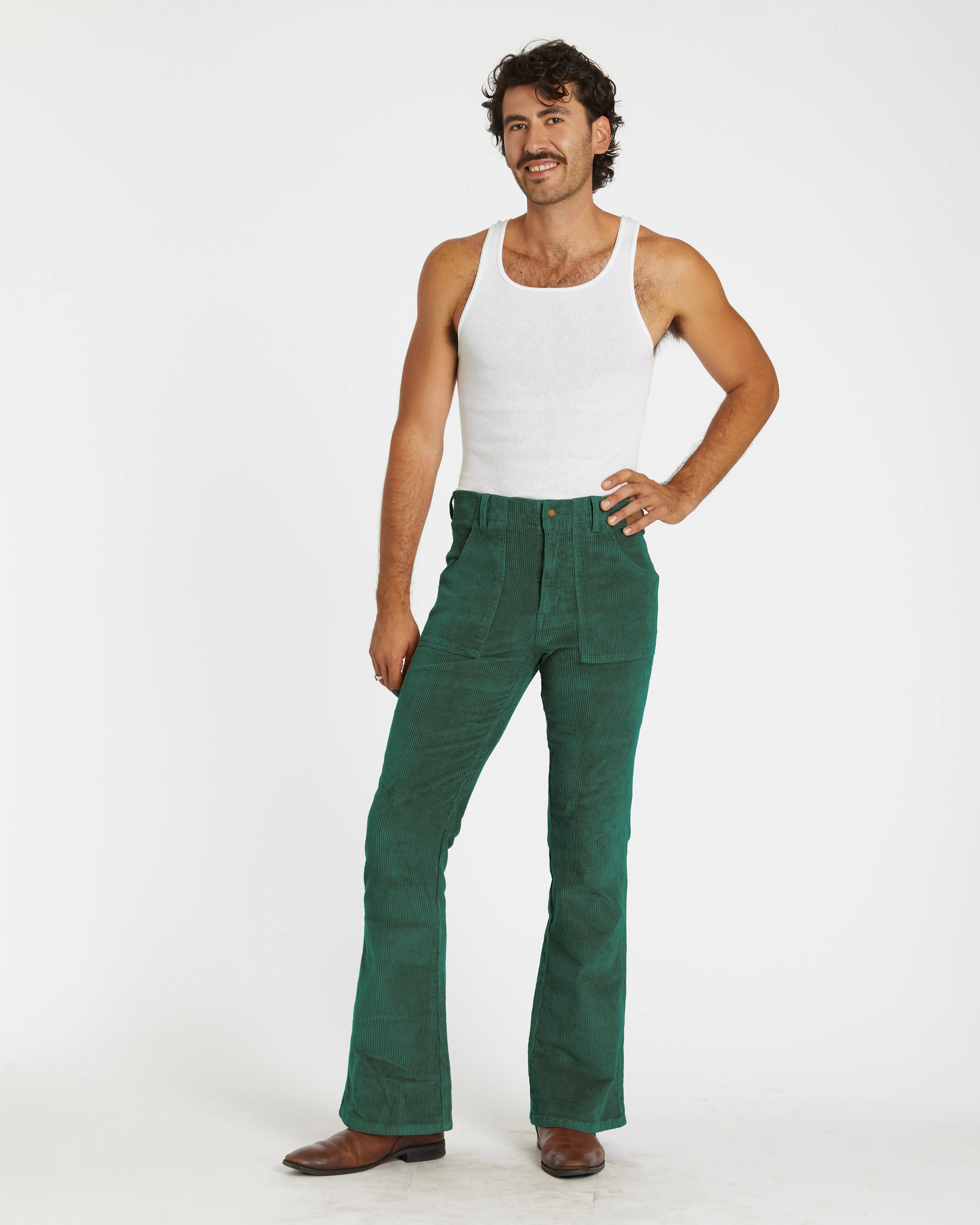 Men's Bell Bottom (Forest Green)