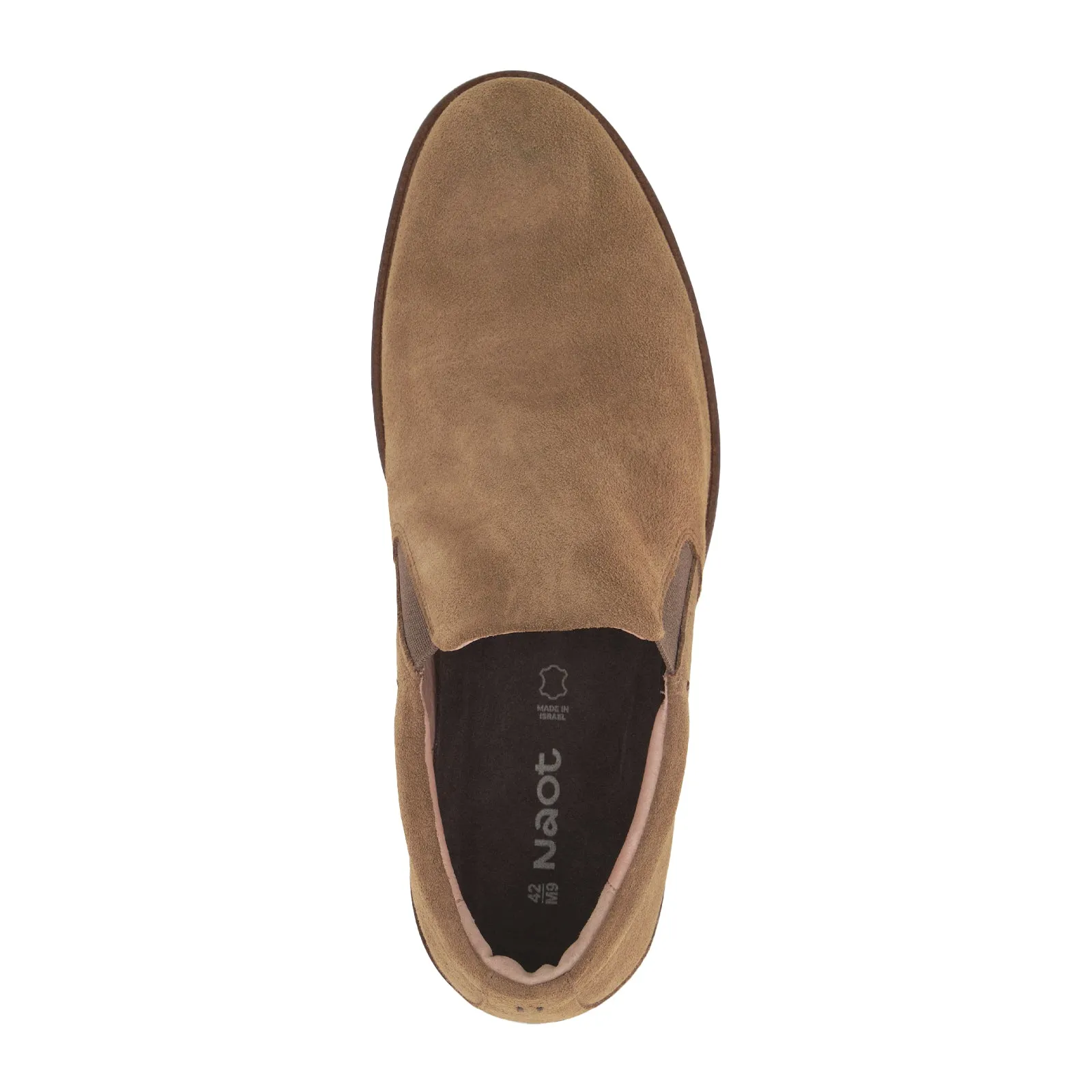 Naot Manhattan Slip On (Men) - Acorn Suede