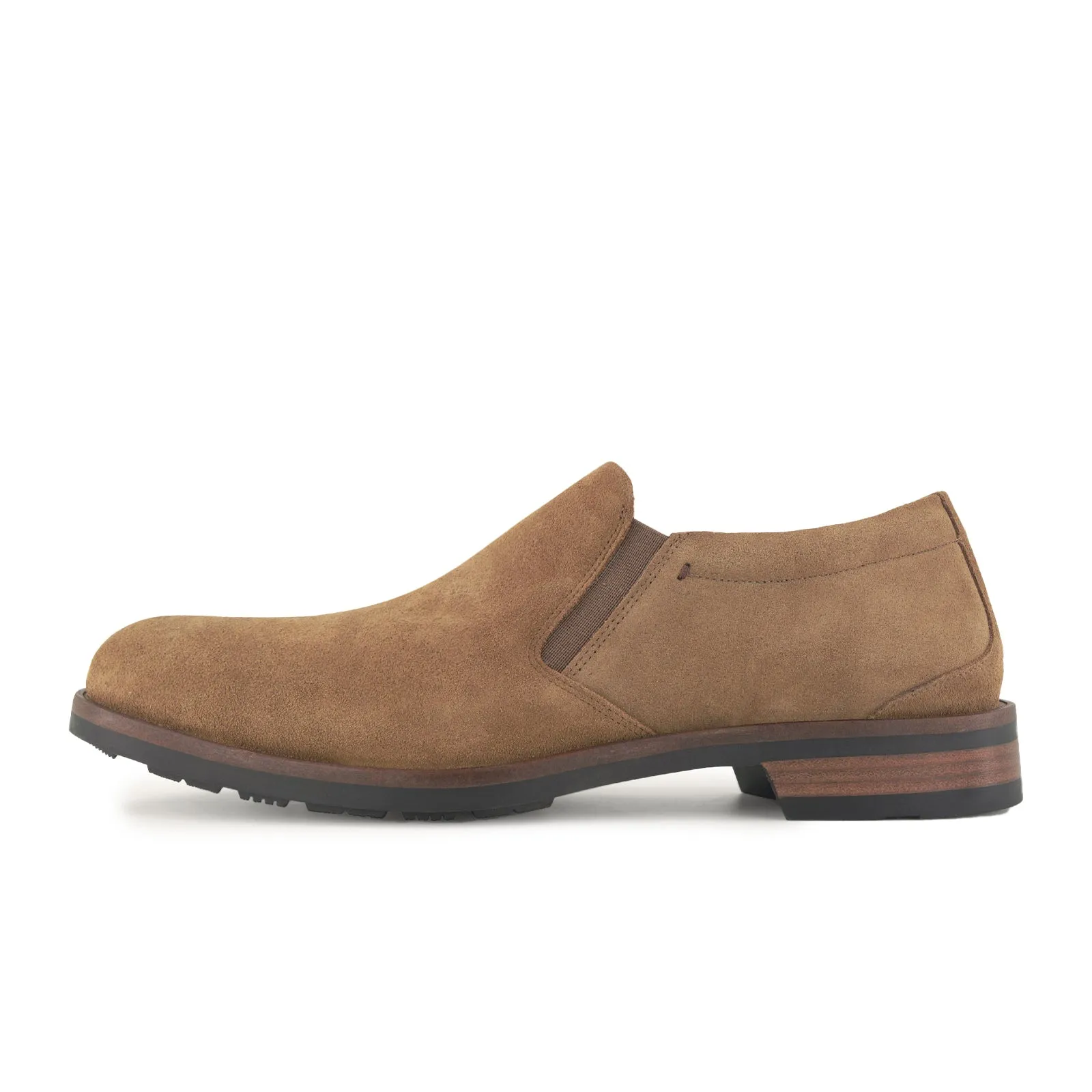 Naot Manhattan Slip On (Men) - Acorn Suede