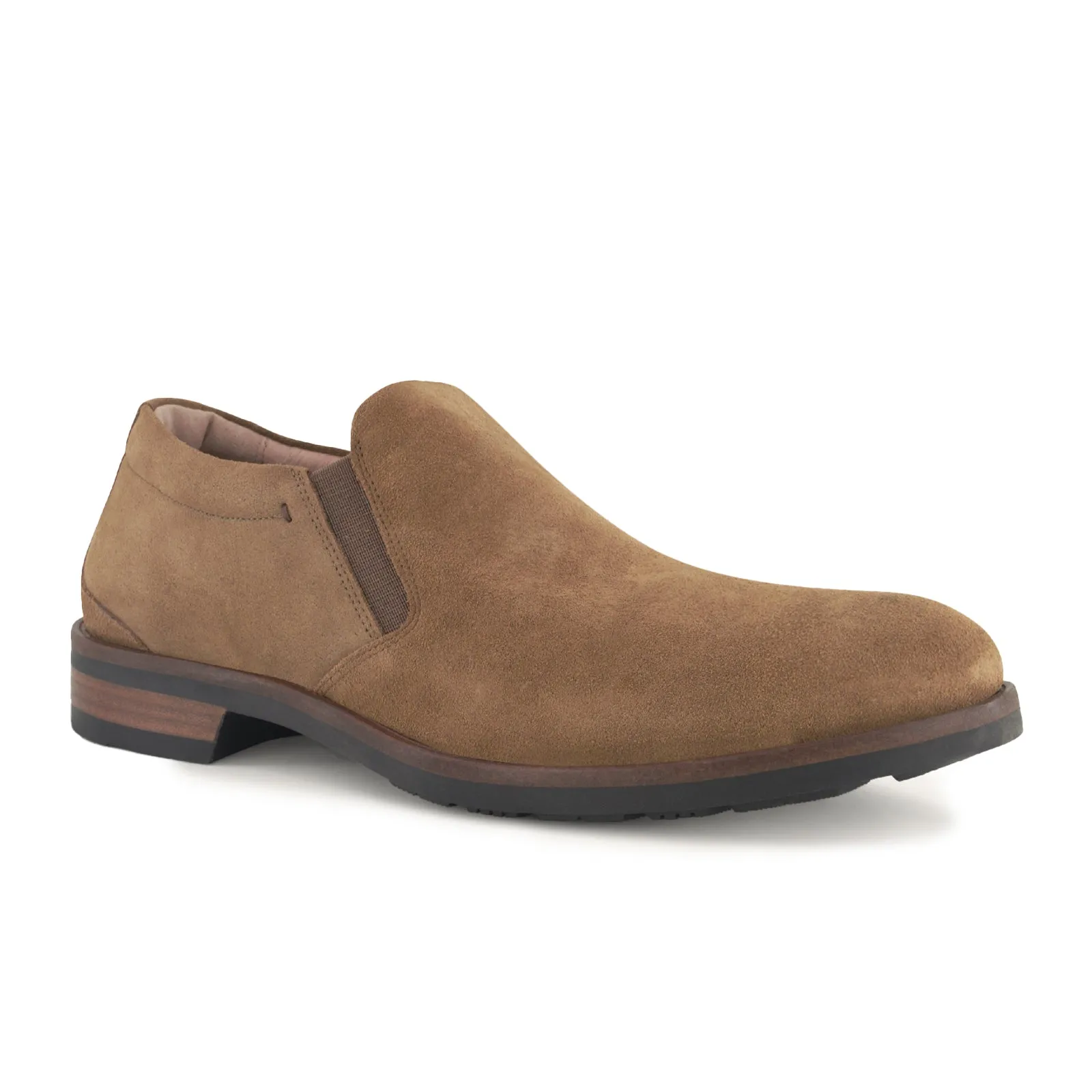 Naot Manhattan Slip On (Men) - Acorn Suede