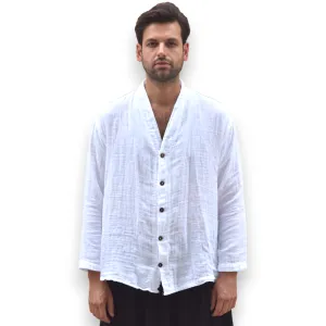 Natural Turkish Cotton Hand Made Men Shirt