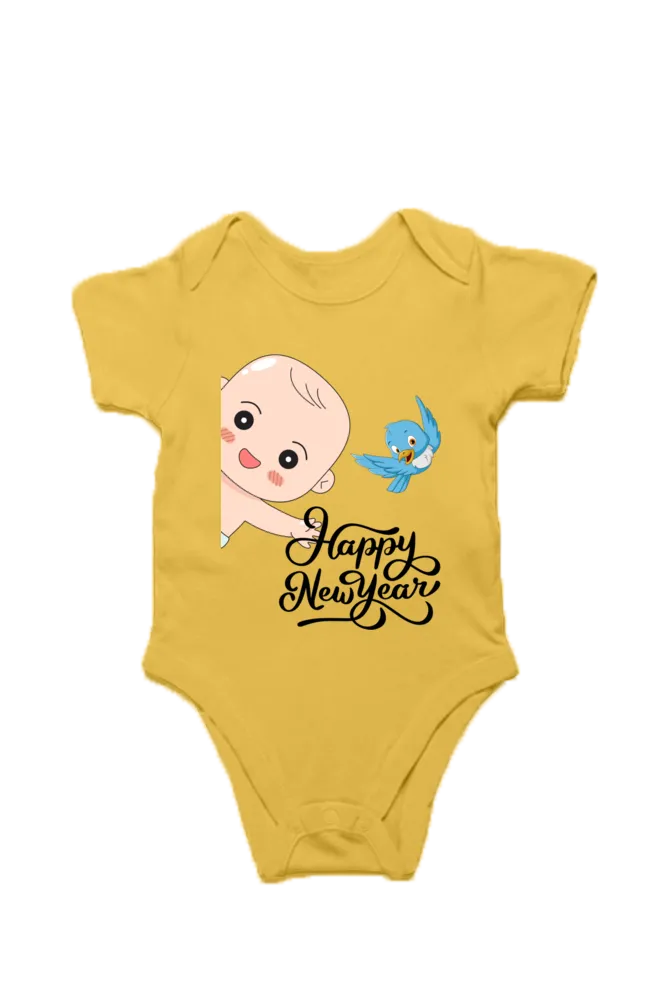 New Year 2025 Baby Romper – Soft, Stylish & Festive