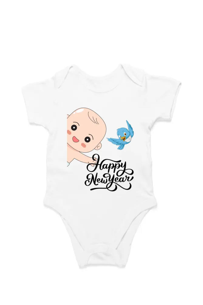 New Year 2025 Baby Romper – Soft, Stylish & Festive